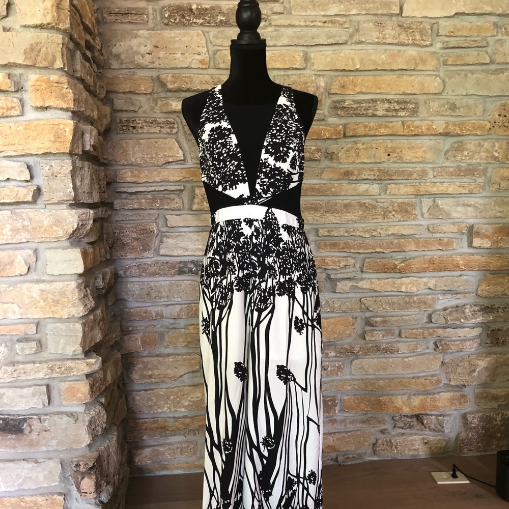 EASTER SPECIAL!!   Black and White Pant Jumpsuit